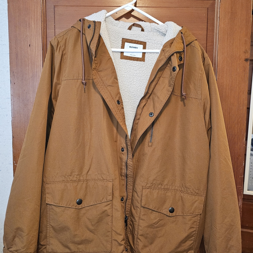 Women's Brown Jacket with Sherpa Lining